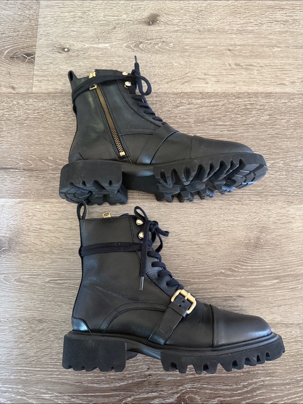 ALLSAINTS Tori Leather Boot Size 38 - Picture 5 of 11